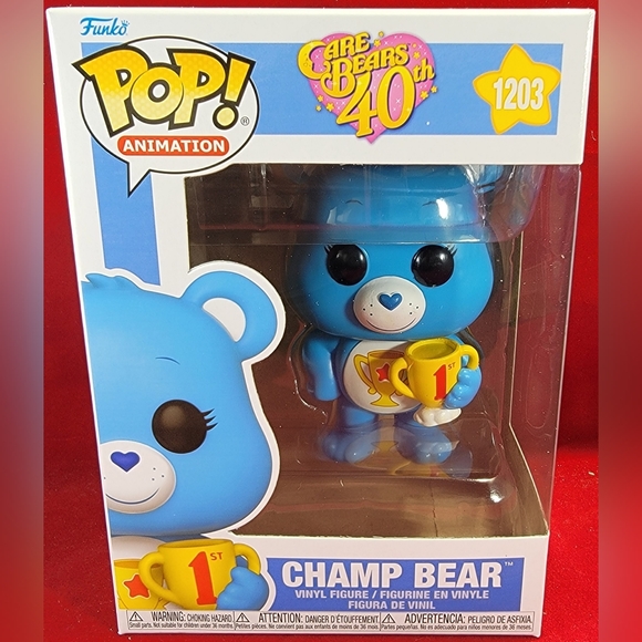 Champ bear funko # 1203 (nib) Brand new care bears champ bear funko. - Picture 2 of 7